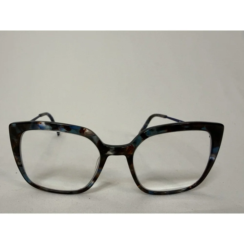 Kliik Denmark 709 S401 Blue Tortoise Eyeglasses Frames 48-17-140 Womens